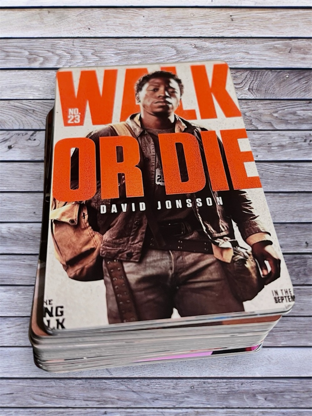 NEW Collectable Photo Trading Cards 49 piece - The Long Walk